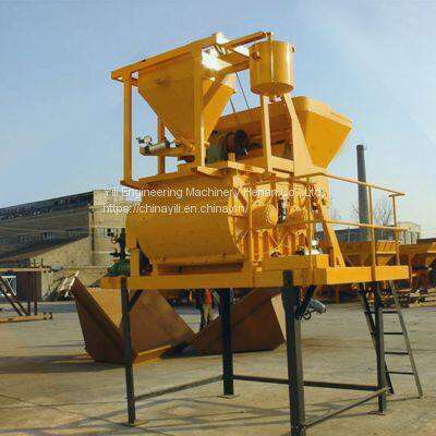 Twin Shaft Concrete Mixer Js500 Automatic Self-loading Cement Mixer Machine Factory Price photo-4