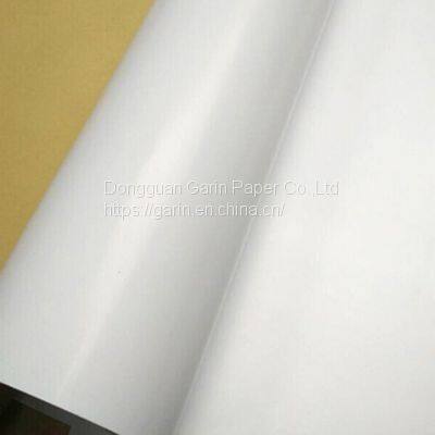 PE coated 35-250g white coated duplex paper in sheet or roll