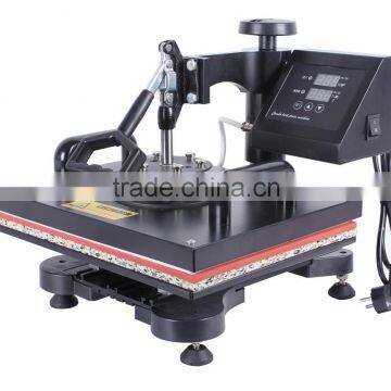 superior quality semi automatic shaking head heat press machine