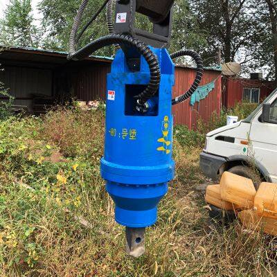 OEM New Brand High Efficiency Certification Hydraulic Earth Auger With 65mm Hexagonal Output Shaft photo-2