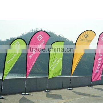 Cheap Display Advertising Teardrop Flags Teardrop beach banner