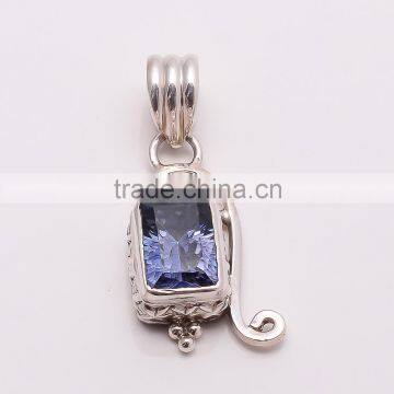 PURPLE MYSTIC 925 Sterling Silver Pendant, Silver Jewelry Manufacturer, Fine Silver Jewelry