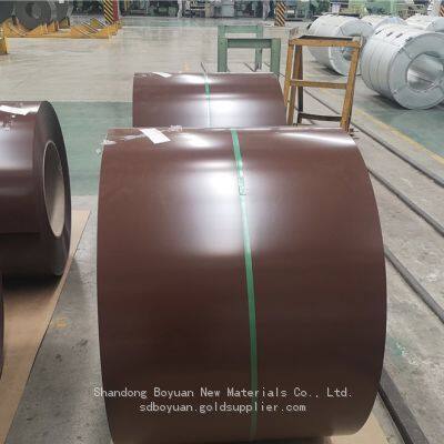 -High-strength color-coated aluminum zinc steel coil, resistant to impact and durable