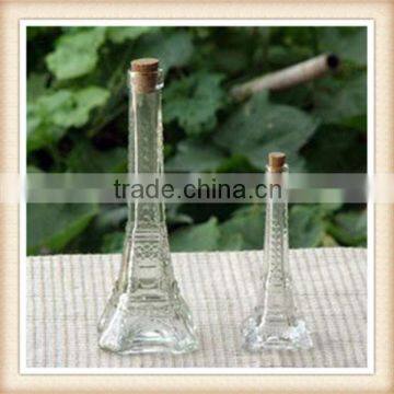 Tall galss vases