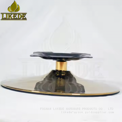 Gold Iron Metal Sofa Base Swivel Chair Legs Furniture Legs photo-3