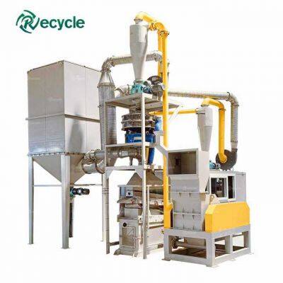 Full Auto PCB Board Recycling Plant Electronic Waste Crushing Shredding Copper Resin Separation Production Line photo-5