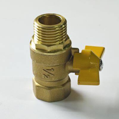 1/2Internal and External Threaded Ball Valve， Gas Professional Ball Valve，Kitchen Gas Fittings， Copper Ball Valve，Gas Valve Switch photo-3