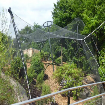 High Strength Scaffolding Net for Bridge Stair With CE Stainless Steel Cable Wire