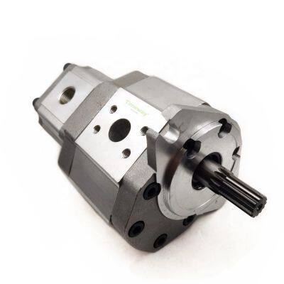 CBQT Hydraulic Double Gear Pump CBQT-F30/F10-AF High Pressure Gear Oil Pump Loader Oil Pump photo-2
