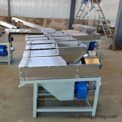 Industrial Dry Peeler Machine Nuts Peeling Machine Automatic Nuts Peanut Skin Removing Machine for Food Processing photo-3