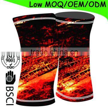 custom protective support compression nylon knee sleeves