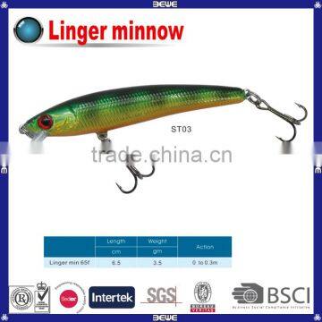 Good quality custom minnow fishing lure