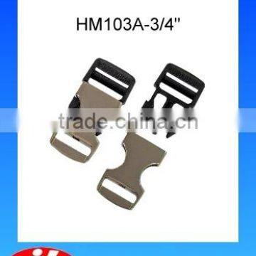 Slide Adjuster Metal Quick Release Buckle for Handbags