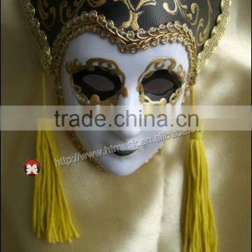 Masquerade Mask Decoration Ceramic Mardi Gras Theatrical Face Masks Wall Hangings Lot of photo-5