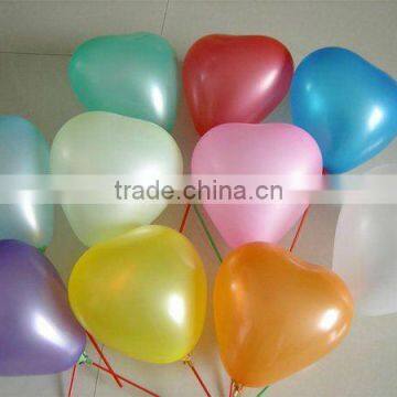 EN71 standard heart shape helium balloon