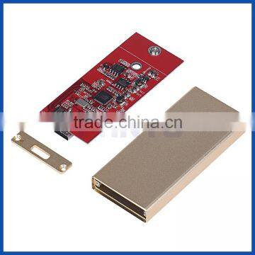 Handheld NGFF M.2 SSD Enclosure USB3.1 to M.2 NGFF Key B SATA Based 2242 mm SSD Box photo-2