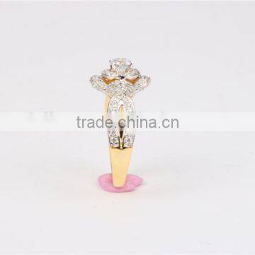 925 Sterling Silver Engraved Engagement Ring for Bridal Wedding Jewelry photo-6