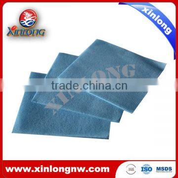 creped spunlace nonwoven cleaning fabric