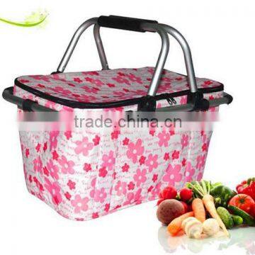 Wholesale High Quality Cooler Bag Collapsable Picnic Basket