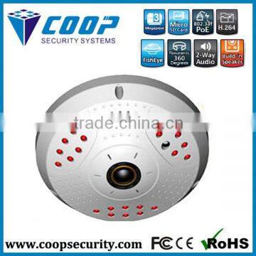Home Security System 2015 HD Fisheyes Panaoramic Camera POE 720P PTZ IP Camera
