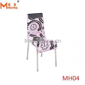 new model colorful fabric antique dining chairs