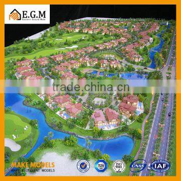 1:300 Holy Waterfall tourism master plan sand table