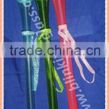 plastic Yard Glass with neck strap and straw - 3000ml
