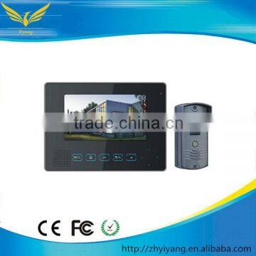 Access Control System! Seven-inch Touch screen video doorbell camera doorbell security systems