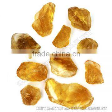 Citrine Rough Gemstone,wholesale Loose Natural Rough,semi Precious Rough Stones,sterling Silver Jewelry Making Rough Gemstone photo-2