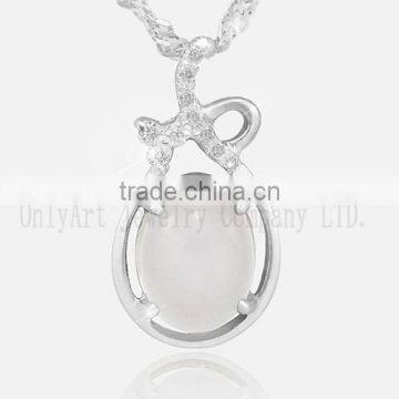 S925 Sliver Jewelry Pearl Pendants Freshwater Pearl Girls Pendants photo-6