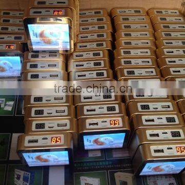 Hottest Factory Price Advertising LED Photo Mobile Power Bank Charger With Customer Logo XHB-AG photo-2