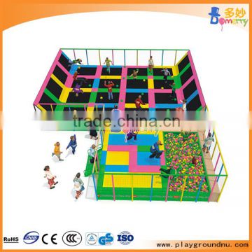 2016 GUANGZHOU best price soft indoor trampoline playground structure