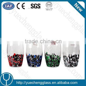 fancy drinking glass colored glass tumblers and round drinking glass