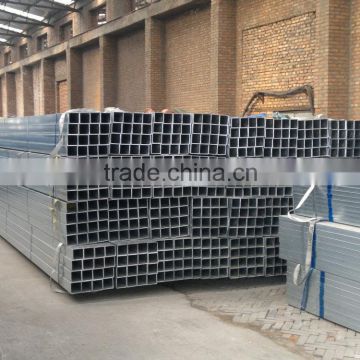 Hot rolled pre-galvanized rectangular steel tube