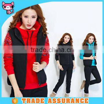 2015 Casual Female Printing Winter Sport Coat