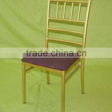 Aluminum banquet dining chair