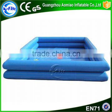 Double layer inflatable swimming pools, adult size inflatable pool for rentals