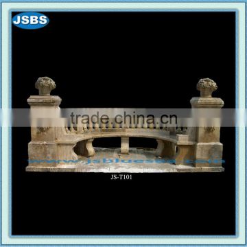 decorative garden outdoor marble lion head bench