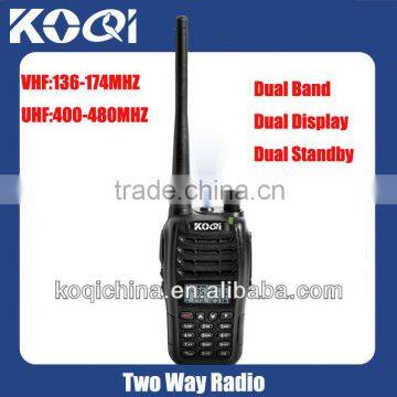 Transceivers VHF UHF KQ-UVB6 dual band 136-174mhz 400-480mhz