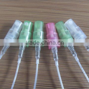 12MM PLASTIC PERFUME PUMP ON GLASS VIAL , 12MM PLASTIC PERFUME CRIMP PUMP , 12MM PLASTIC SCREW PUMP