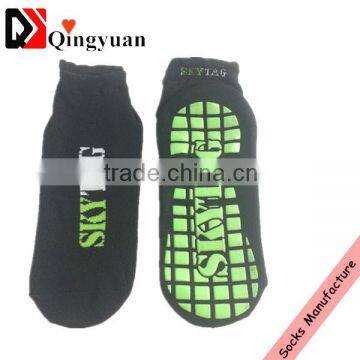 Trampoline running socks nonskid ankle sports socks