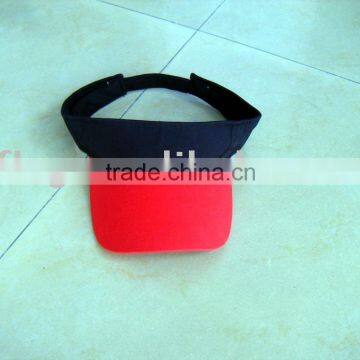 Promotional cheap top empty caps/Visor Cap
