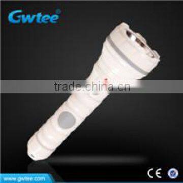 Plastic high power led flashlight