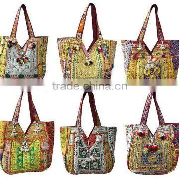 Vintage Sari Patchwork Handbags wholesale lot