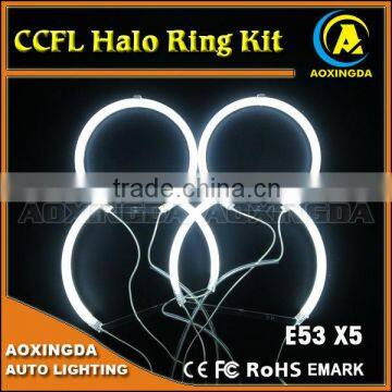 E53 X5 CCFL angel eye halo ring kit