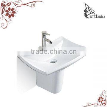 Bathroom wall hung basin & wall-hung sink