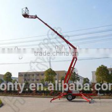 china jack hydraulic drives telescopic Arm boom lift