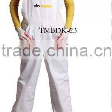 2016 new design 100% cotton soft bib pants for spring