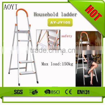 YK Good quality lightweight and strong folding aluminum foot ladder