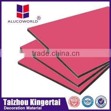 Alucoworld excellent acp a1 b2 fireproof anti-septic aluminum composite pa